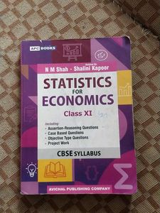 Class 11th Statistics For Economics N.M Shah