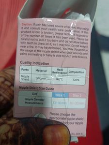 Never Used Nipple Shield....