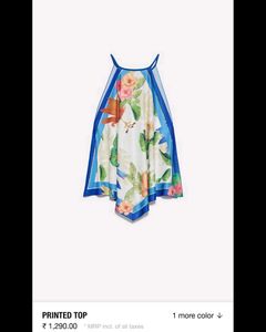 Brand New With Tag Zara Co Ord Set