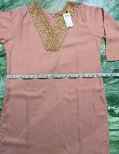 Pink Beautiful Kurta