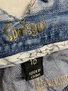 Wide Leg Denim Jeans