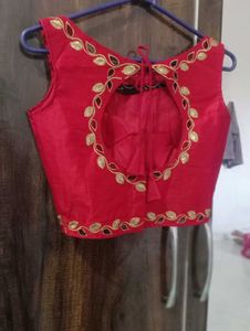 Blood Red Colour Blouse