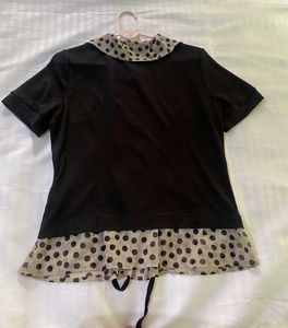 Polka Dot Top Stretchy