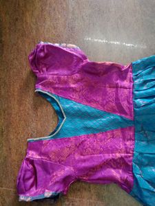 Girls&#39; Dress, Blue &amp; Purple