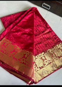 Elegant Red Saree