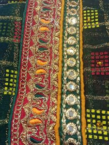 Elegant Checked Saree