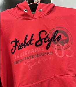 Red Trending Hoodie,Looks Cool