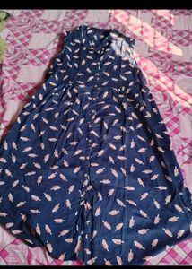 Striped Sleeveless Dress Set Of 2