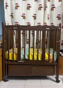 Classic Wooden Baby Crib