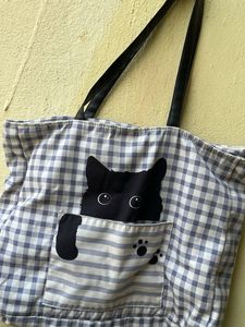 korean kitty tote bag 💼