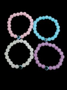 Pack Of Four Evil Eyes Bracelet