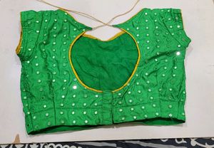 Banaras Mirror Blouse[margin Available]