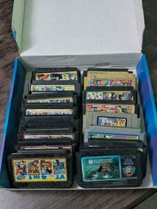 Retro Game Cartridge Collection