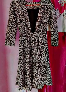 Tiger Print Midi