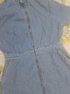 Vintage Denim Mini Dress