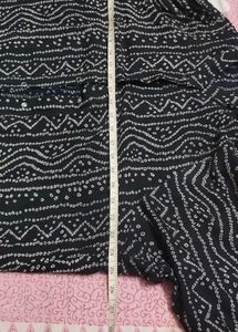 Ethnic bandhni print abaya