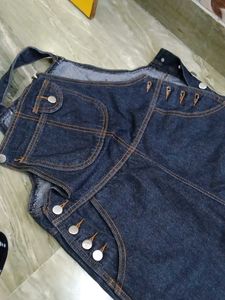 Denim Overalls