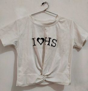 White Crop Top🤍