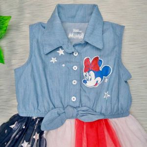 Disney Minnie Mouse Denim Dress