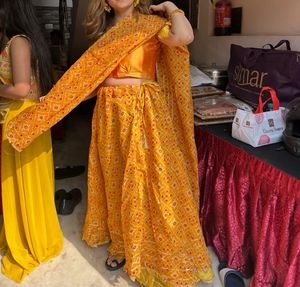 Yellow Lehnga