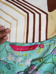 Floral Print Cotton tunic kurta