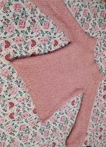 Pink Fuzzy winter Top