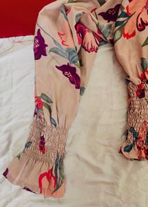 Floral Off-Shoulder Top