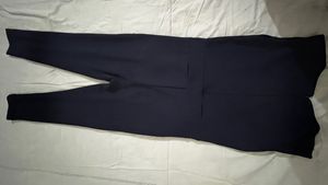 Navy Sleeveless Jumpsuit