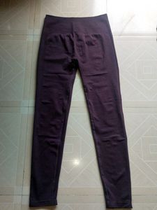 Purple Seamless Gym Pants