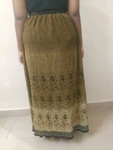 BOHO ✨ Floral Print Long Skirt