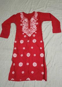 Combo Of 4 Lucknowi Chikankari Kurti