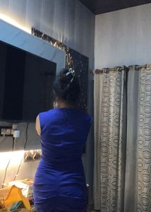 Blue Bodycon Dress💙🦋