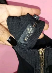 (WEI👑MEI)Black Short Stylish Mini Dress 🖤💟