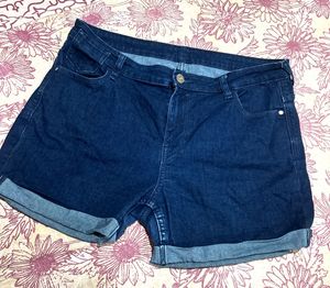 Dark Wash Denim Shorts