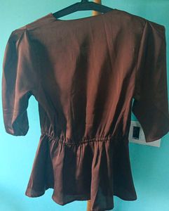 Satin Rich Fabric Elegant Top