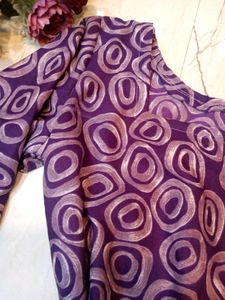 🆕 Purple 💜 Pinteresty Short Kurta 🎀✨