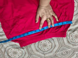 New Majenta Printed Kurta Set in xl size