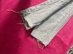 Ripped Light Wash Jeans