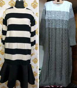 2 WOOLEN MAXI DRESS