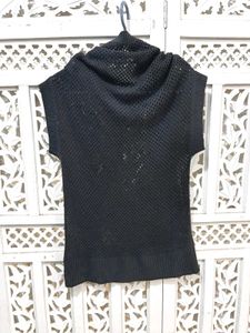 🎀Buy1 Get1 Free Black Knit Sleeveless Top D