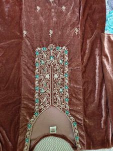 Velvet Kurta &amp; Plazo