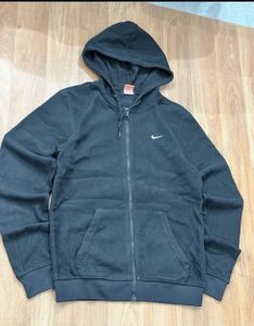 Nike Black Zip-Up Hoodie