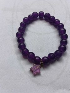 Purple Beaded Bracelet