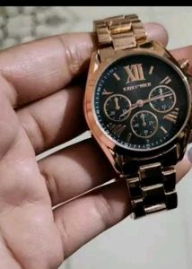 Joker &amp; Witch Rose Gold Watch