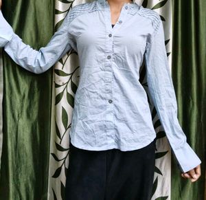 Light Blue Button-Down Shirt