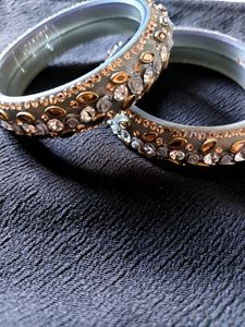 Beautiful Kada Set In Grey Colour