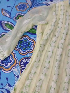 Elegant Chikankari Embroidered Anarkali Set