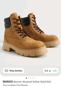 MANGO Flat Boots