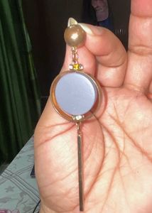 Golden Grey earings
