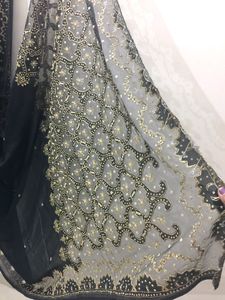 Gold &amp; Black Saree